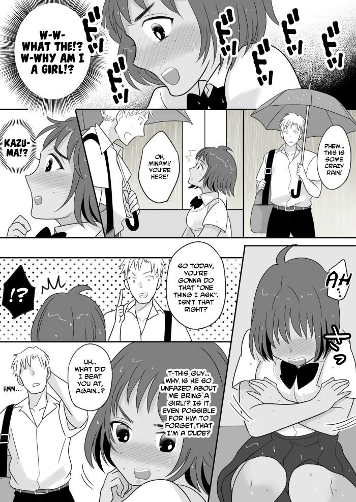 Hentai Manga Comic-The Story Of How I, The Track Club's Ace, Got Transformed Into A Woman By A Mysterious Downpour-Read-9